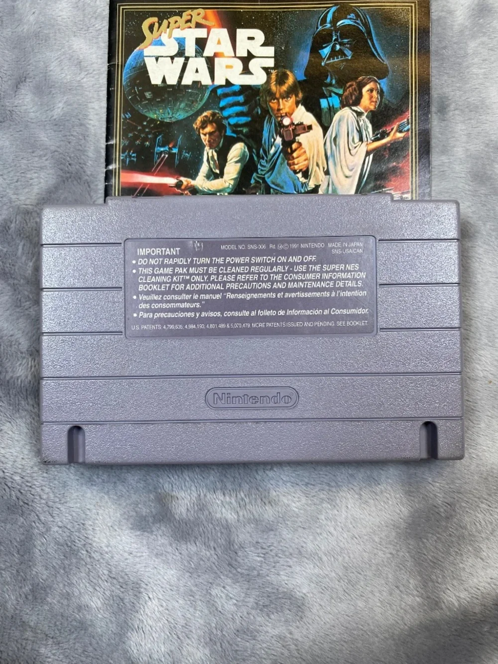 Super Star Wars, Super Return of the Jedi Super Nintendo SNES Game Lot